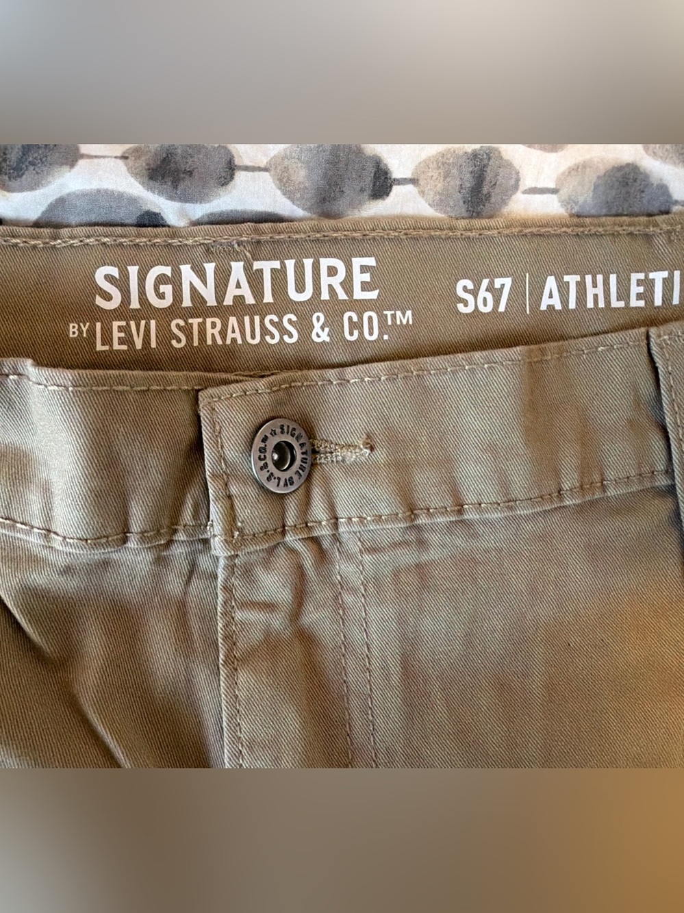 Levi's Signature Men’s Tan Chinos 38 x32